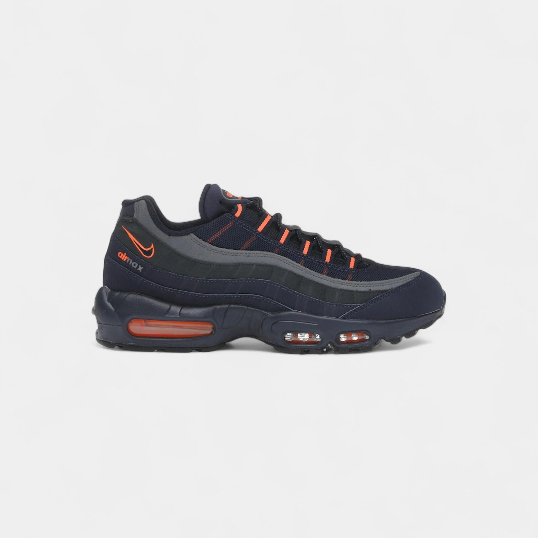 Nike Air Max 95 Logo Navy Orange 1/2