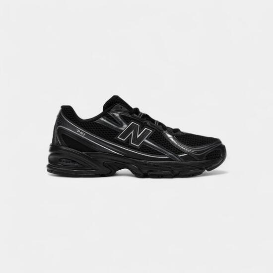 New Balance 740 Black Silver Metallic (GS)