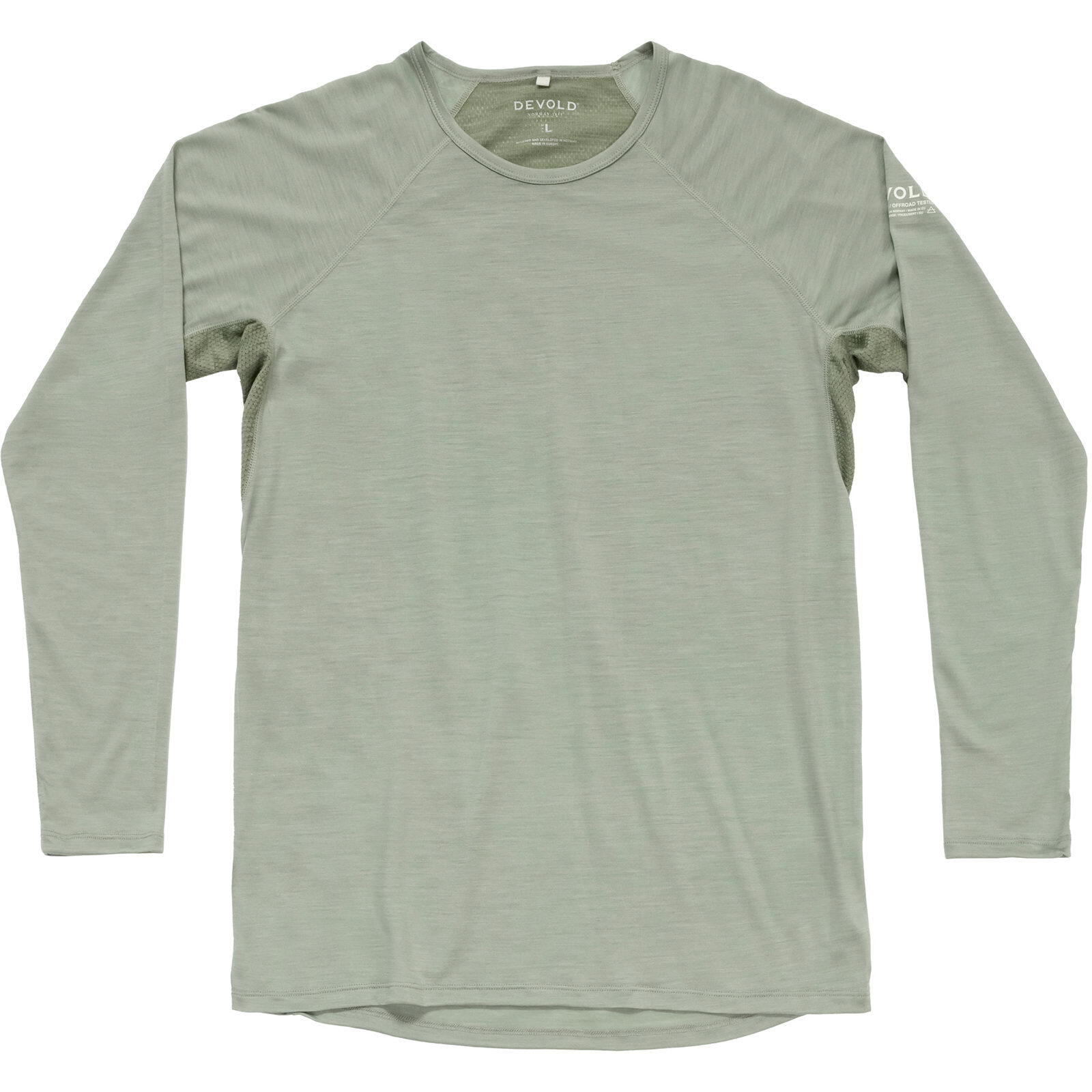 Langarm-Shirt Endurance Merino 130 Shirt Man fog 1/1
