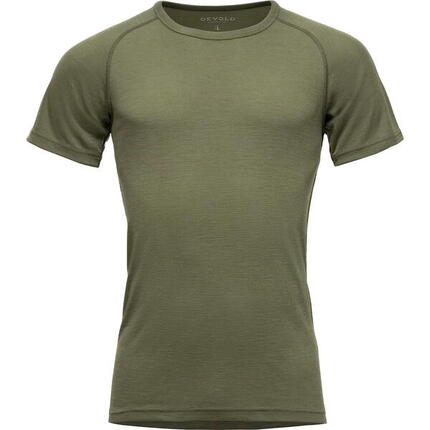 Funktionsshirt Lauparen Merino 190 Base Tee Man lichen
