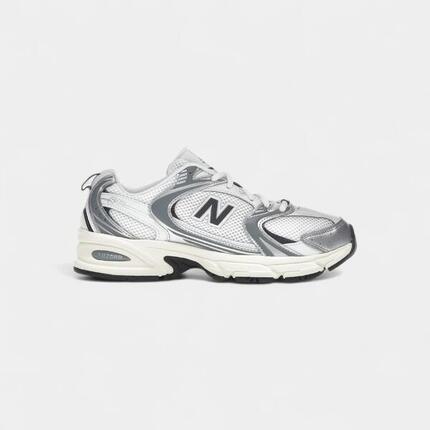 New Balance 530 Silver Metallic Black Cement