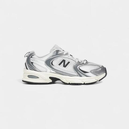 New Balance 530 Silver Metallic Black Cement