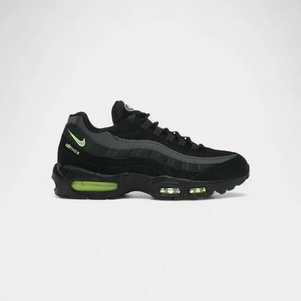 Nike Air Max 95 Retro Logo Black Grey Volt