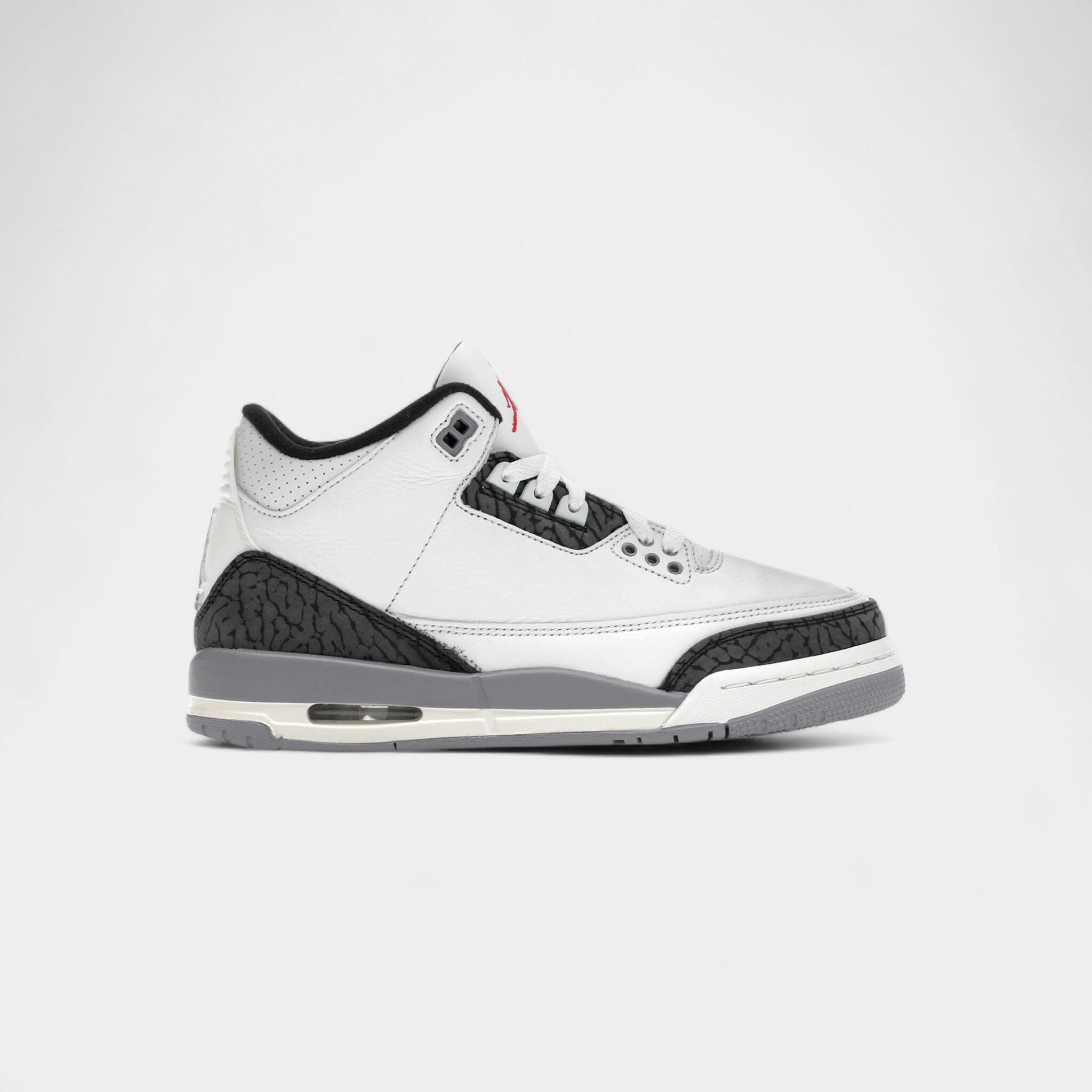 Jordan 3 Retro Cement Grey (GS) 1/3