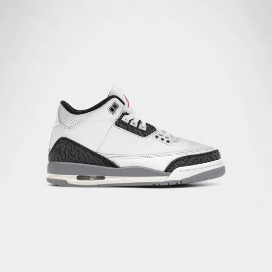 Jordan 3 Retro Cement Grey (GS)