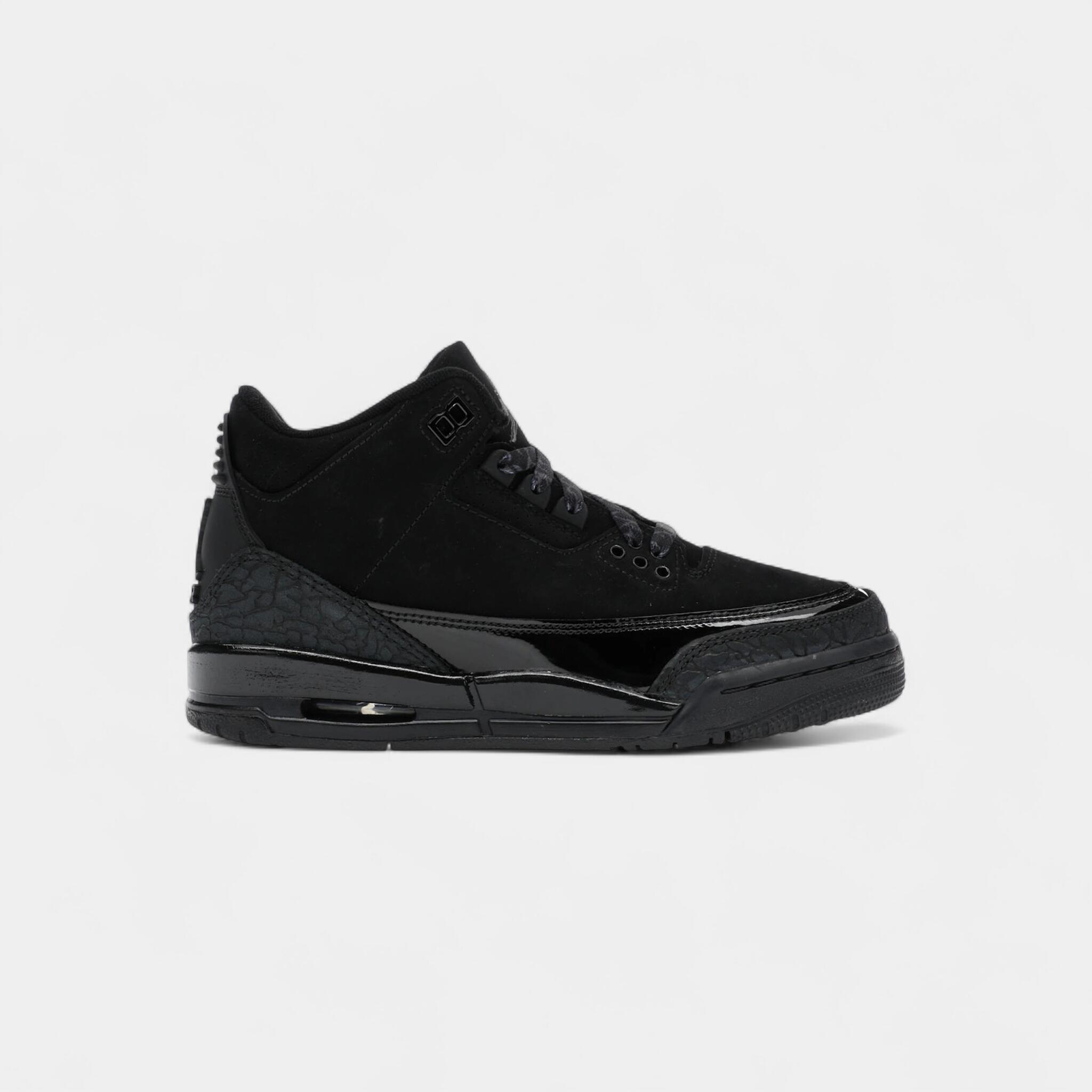 Jordan 3 Retro Black Cat (2025) (GS) 1/3