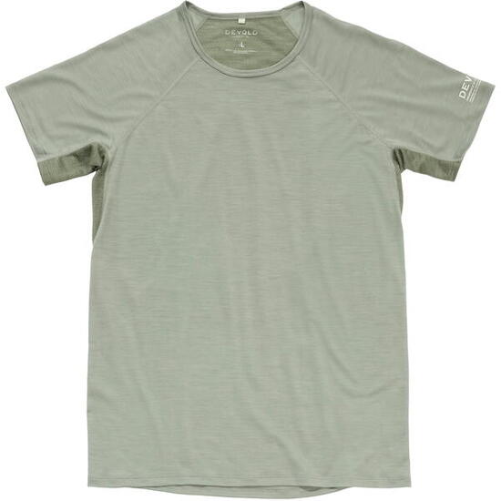 Kurzarm-Shirt Endurance Merino 130 T-Shirt Man fog