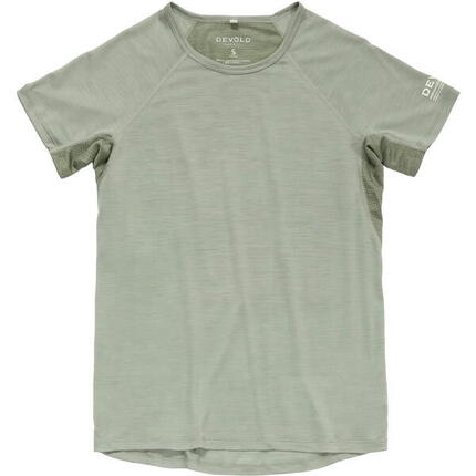 Kurzarm-Shirt Endurance Merino 130 T-Shirt Wmn fog