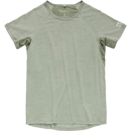 Kurzarm-Shirt Endurance Merino 130 T-Shirt Wmn fog