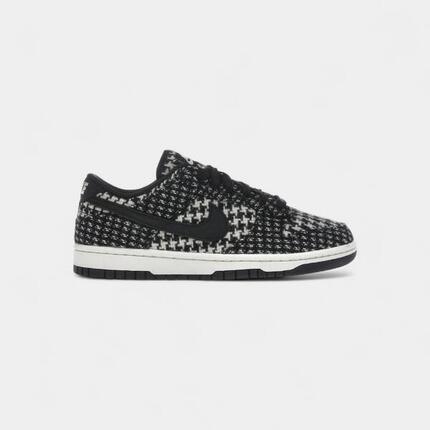 Nike Dunk Low Harris Tweed White Black Multi (Women's)