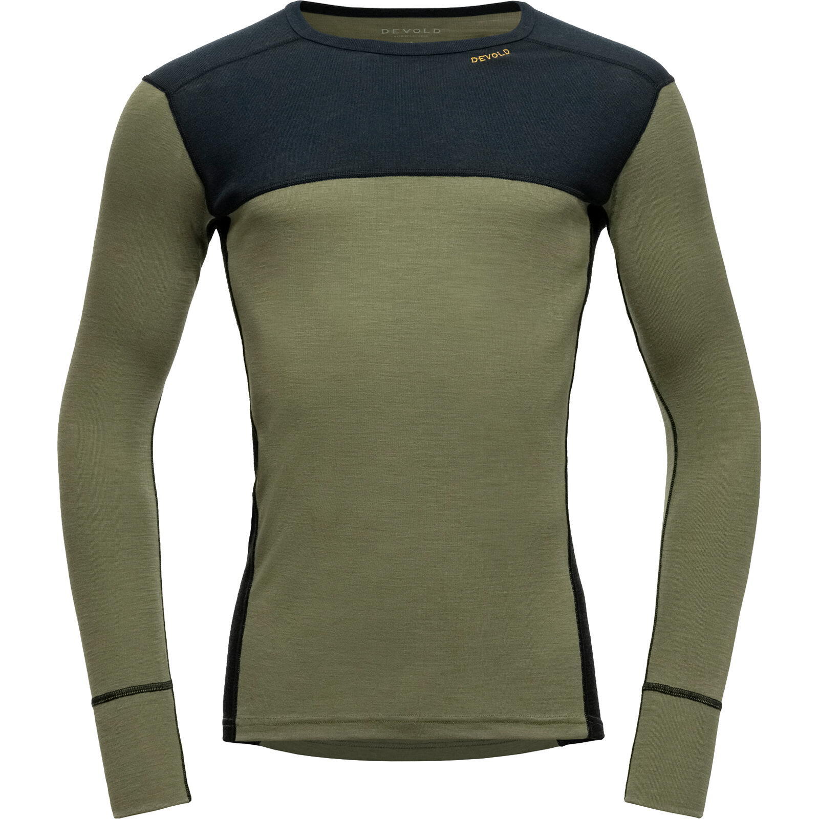 Funktionsshirt Lauparen Merino 190 Shirt Man ink-lichen-black 1/1