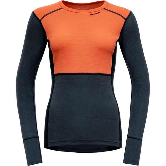 Funktionsshirt Lauparen Merino 190 Shirt Wmn coral-night-ink