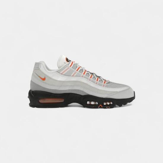Nike Air Max 95 Wolf Grey Safety Orange Pure Platinum