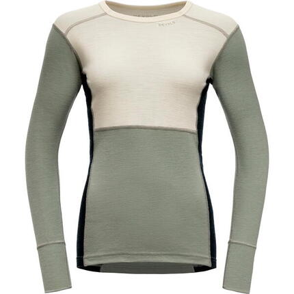 Funktionsshirt Lauparen Merino 190 Shirt Wmn raw white-fog-ink