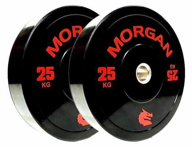 Morgan 25Kg Olympic Bumper Plates (Pair)