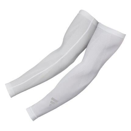 Adidas Compression Arm Sleeves - White - L/XL