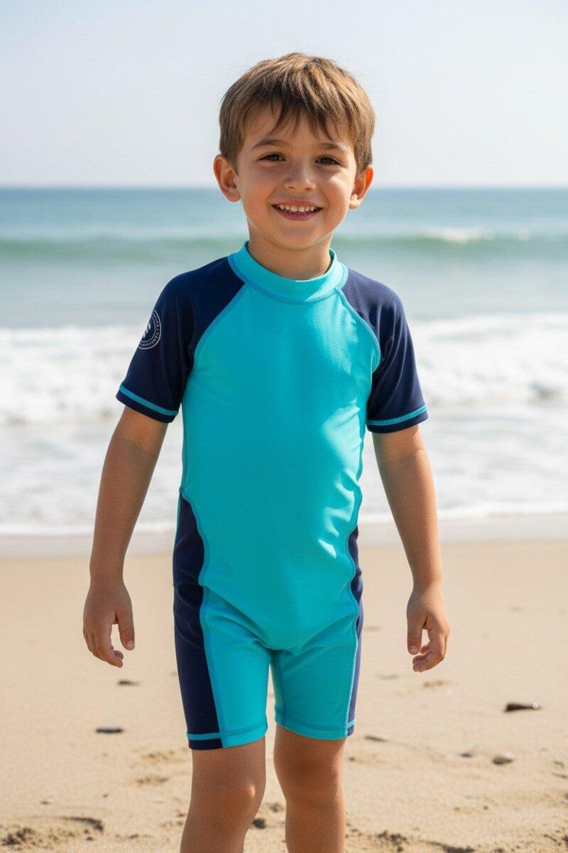 Colorblock - Shorty S/S UPF 50 Lycra Surf Bébé 2/3