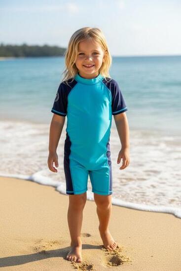 Colorblock - Shorty S/S UPF 50 Lycra Surf Bébé