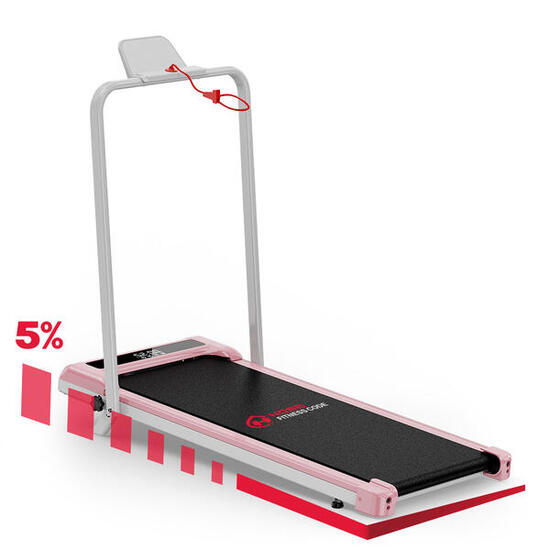 Running Tapis Roulant Pieghevole Motore Silenzioso 5% Inclinazione Z3
