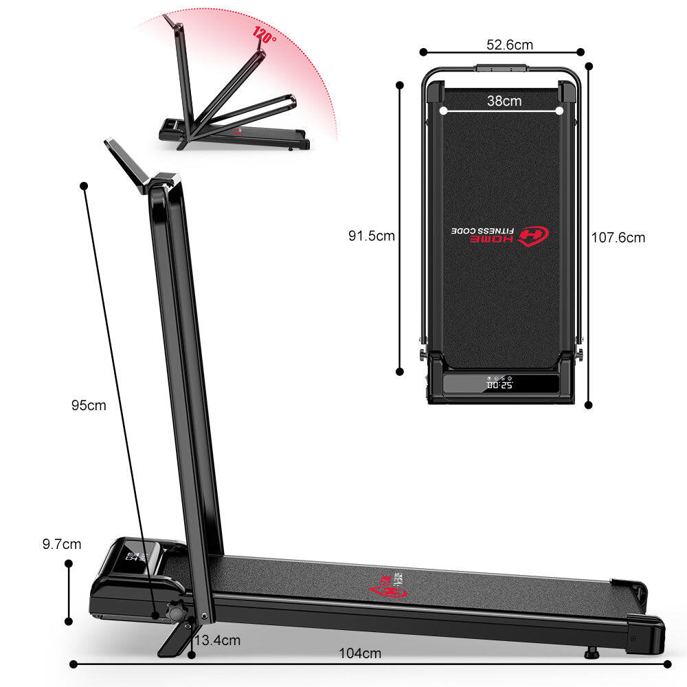 Running Opvouwbare Loopband Stille Motor 5% Helling Z3 5/6