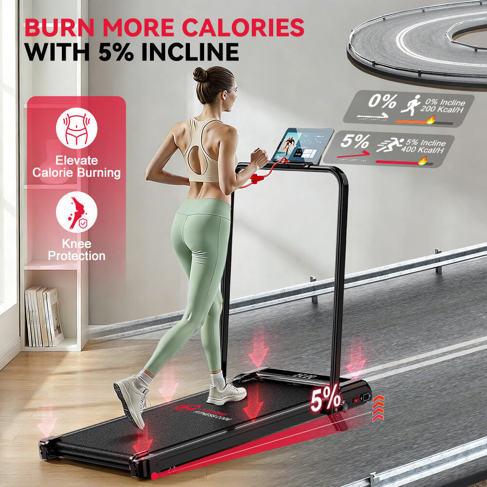Running Opvouwbare Loopband Stille Motor 5% Helling Z3 4/6