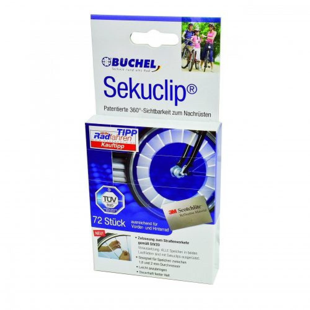 Büchel Sekuclip Speichenreflektoren 60 mm - 72 Stück 3/3