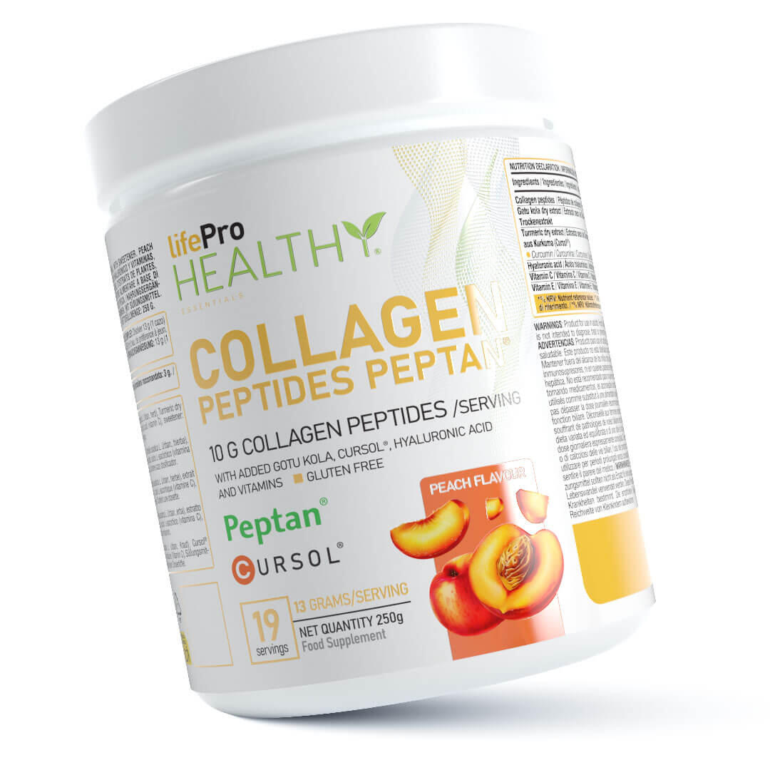 Collageen anti-aging perzikpeptiden 250g Life Pro 4/5
