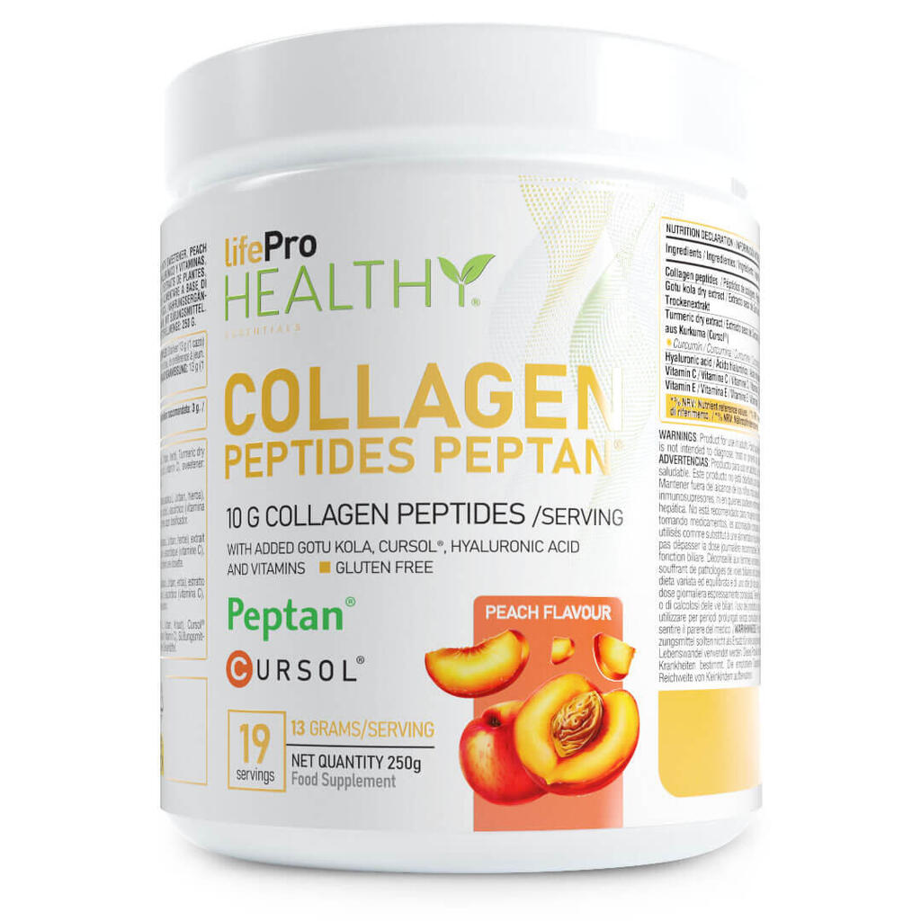 Collagen anti-aging peptides peach 250g Life Pro