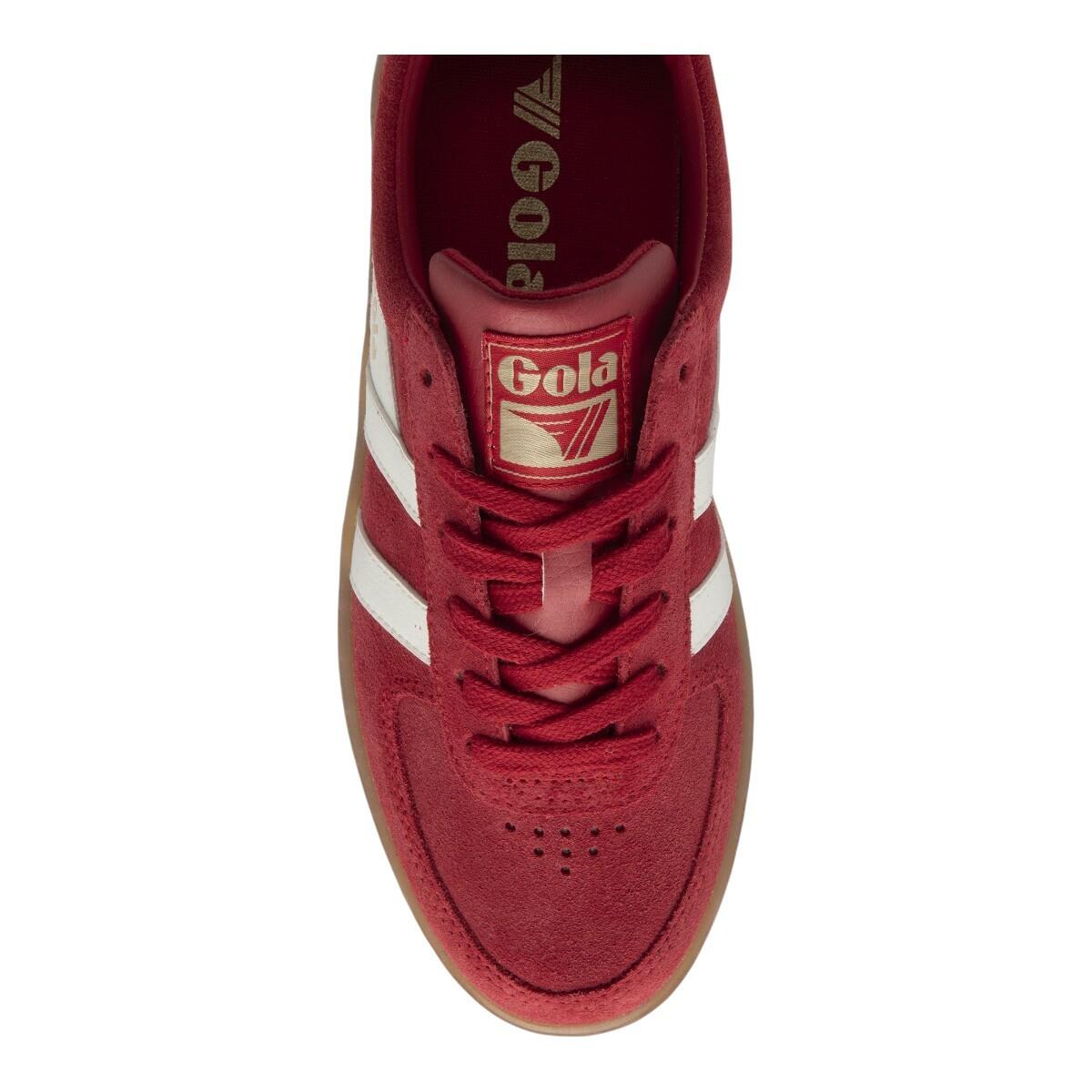 Baskets Femme Baskets Gola GRANDSLAM SUEDE Rouge Gola 5/5