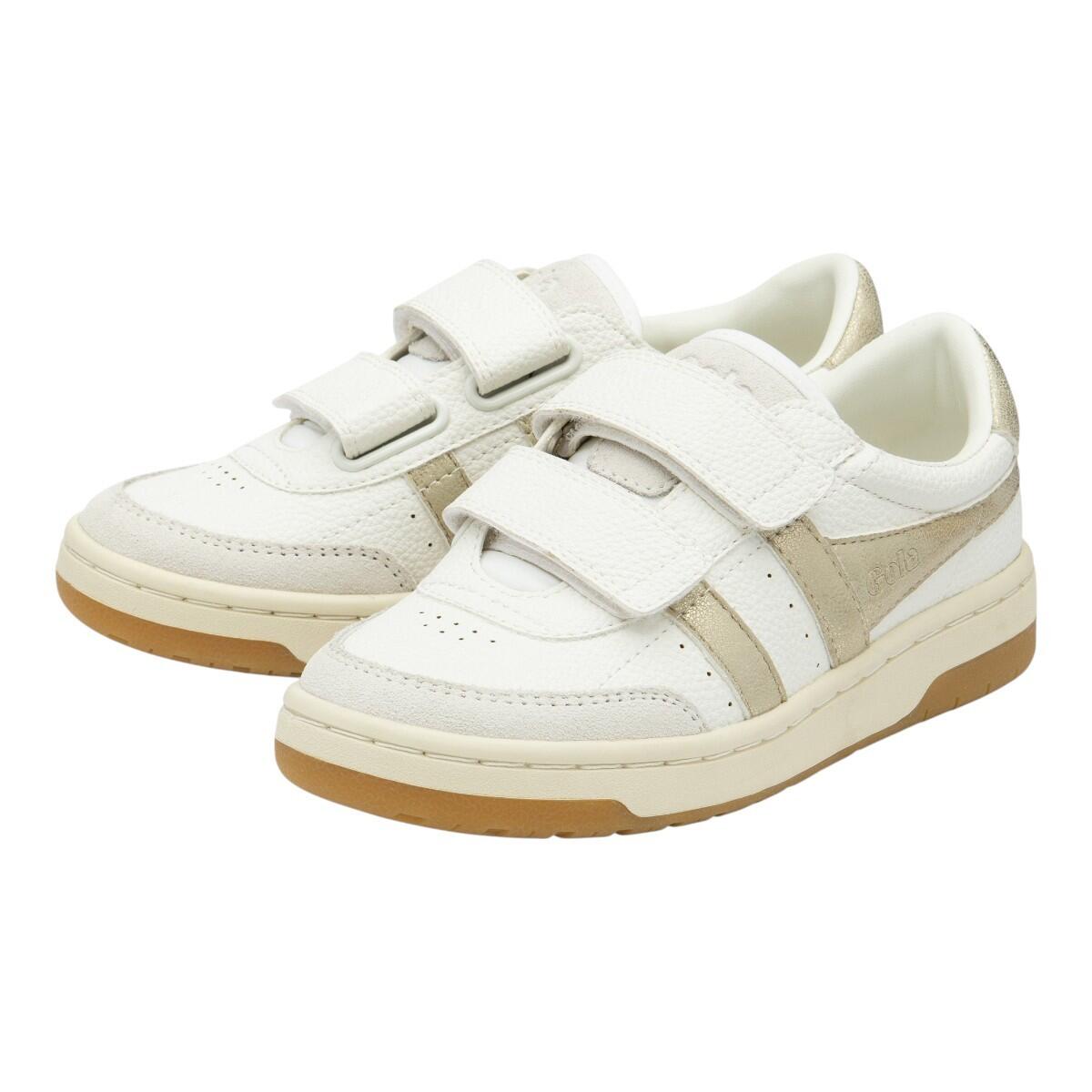 Baskets Fille Baskets Gola FALCON MIRROR STRAP Blanc Gola 3/5