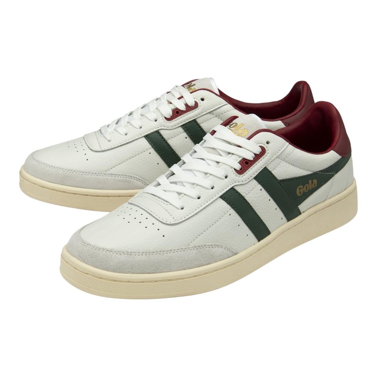 Baskets Homme Baskets Gola CONTACT LEATHER Vert Gola 3/5