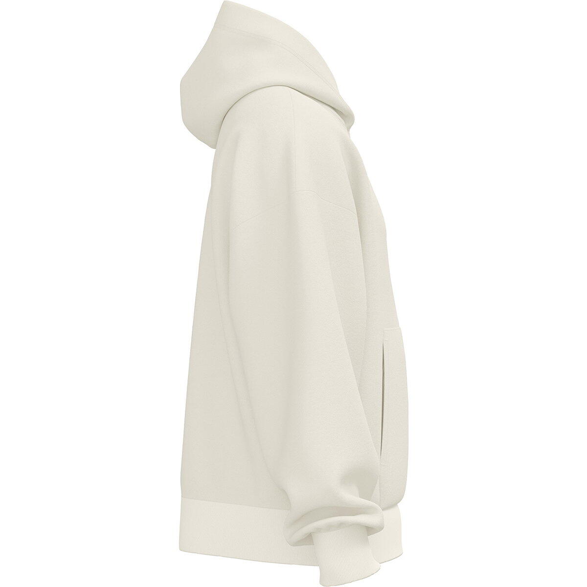 Sweat à capuche - Casual - Hommes - Oversize - Jako Wardrobe - Off White 4/4