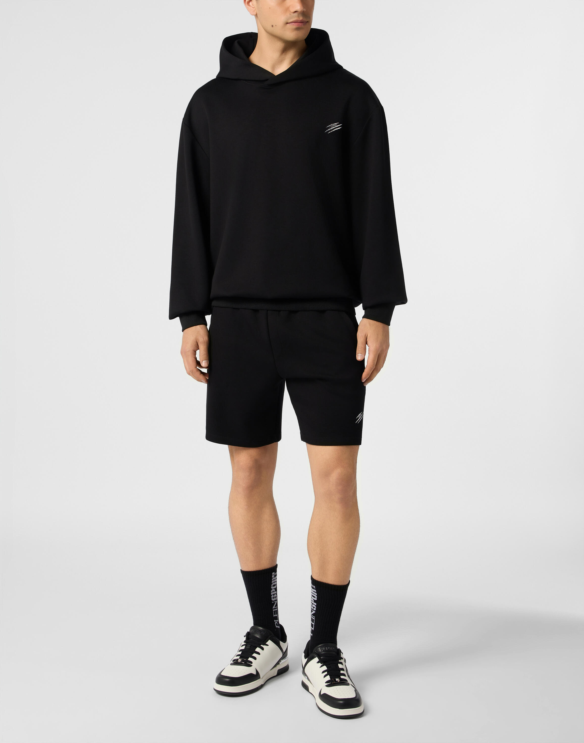 Fleece Hoodie Chrome Scratch 2/5