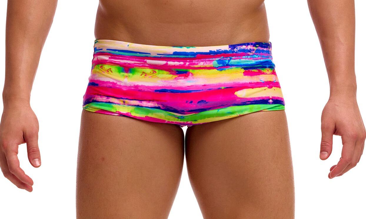 Strój do pływania Funky Trunks Paint Patch - sidewinder