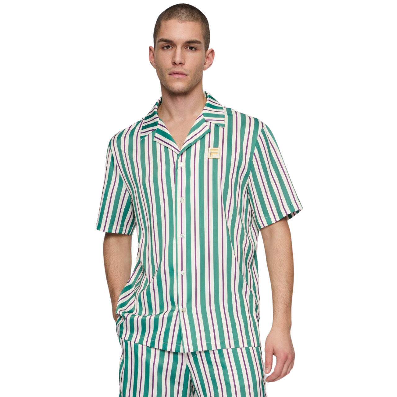 Chemise Fila manches longues coupe large 1/6