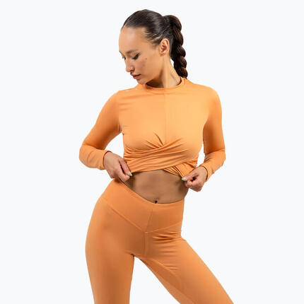 Débardeur de sport femme NEBBIA Elevated orange