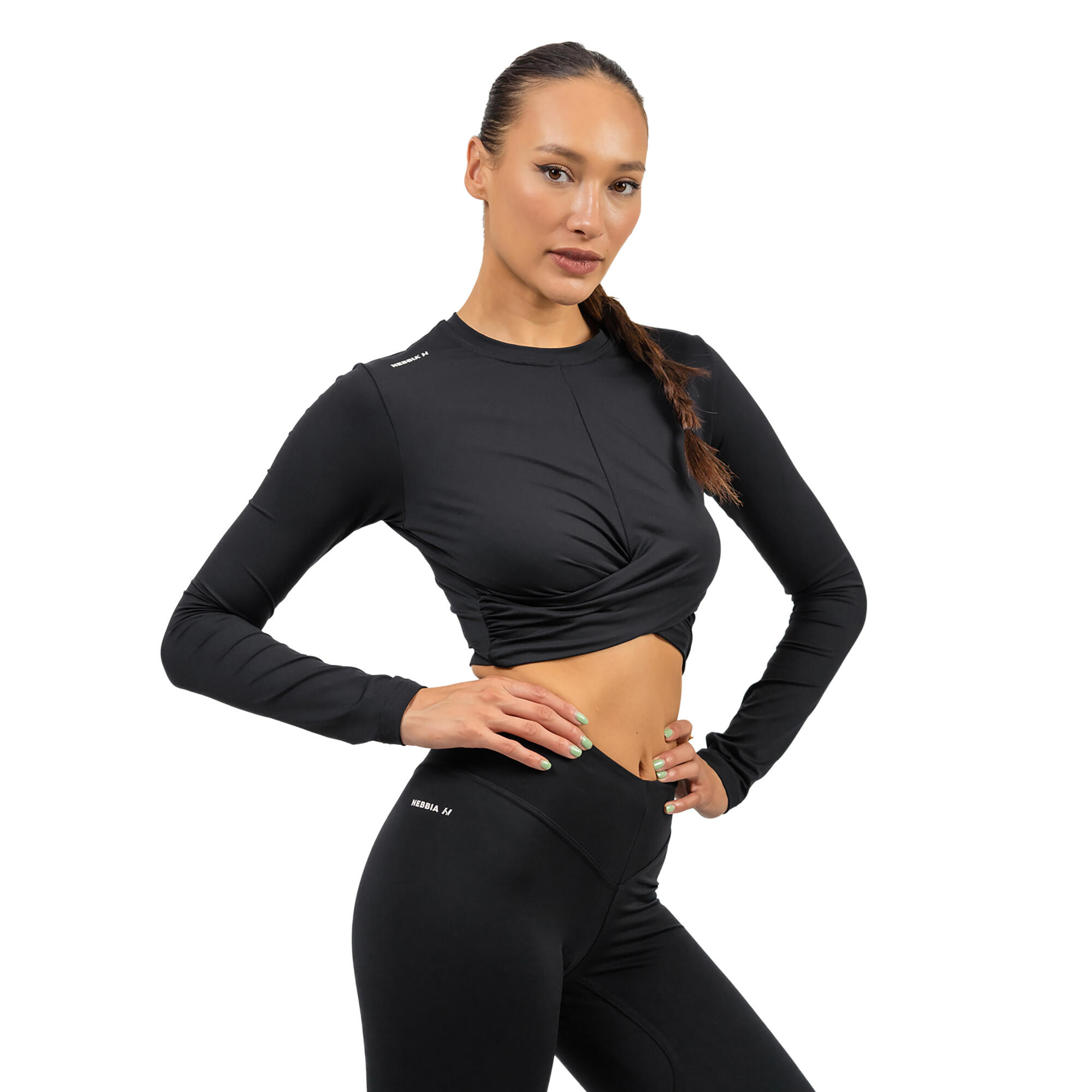 Débardeur de sport femme NEBBIA Elevated noir 7/7