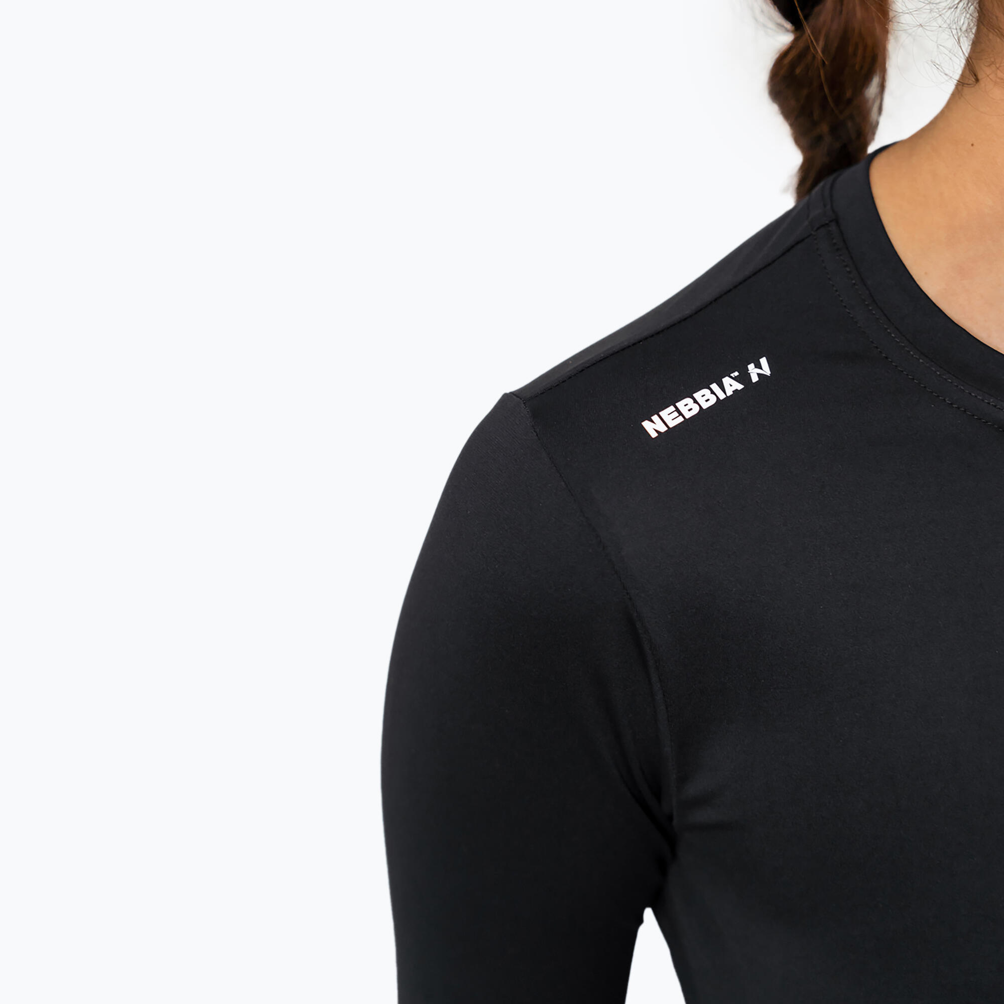 Débardeur de sport femme NEBBIA Elevated noir 5/7