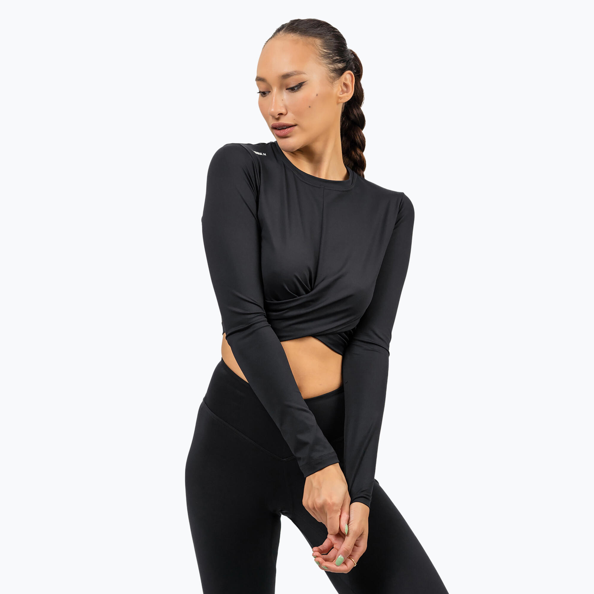 Débardeur de sport femme NEBBIA Elevated noir 4/7