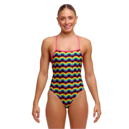 Funkita Badeanzug Damen Rainbowie