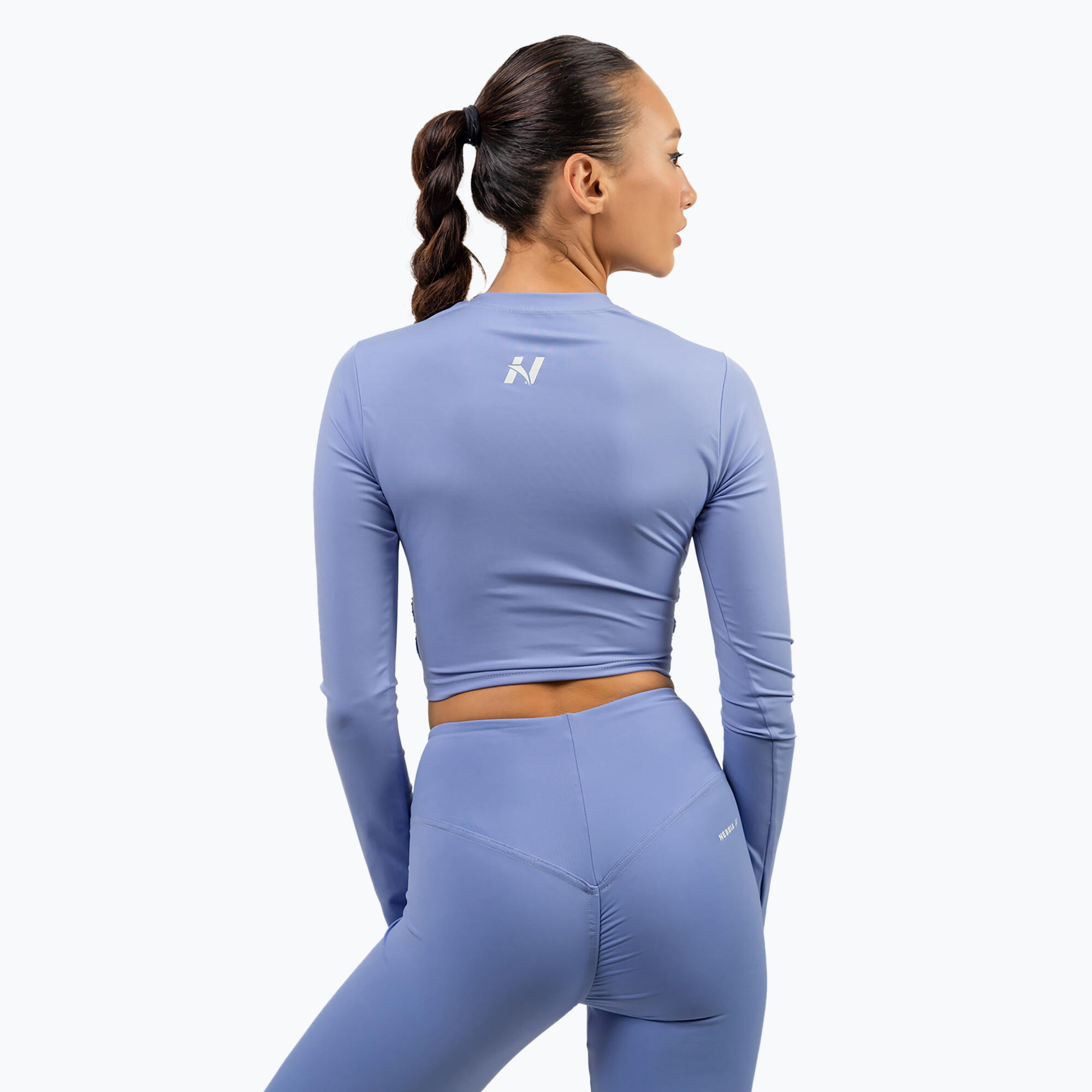 Top deportivo femenino NEBBIA Elevated color púrpura claro 3/7
