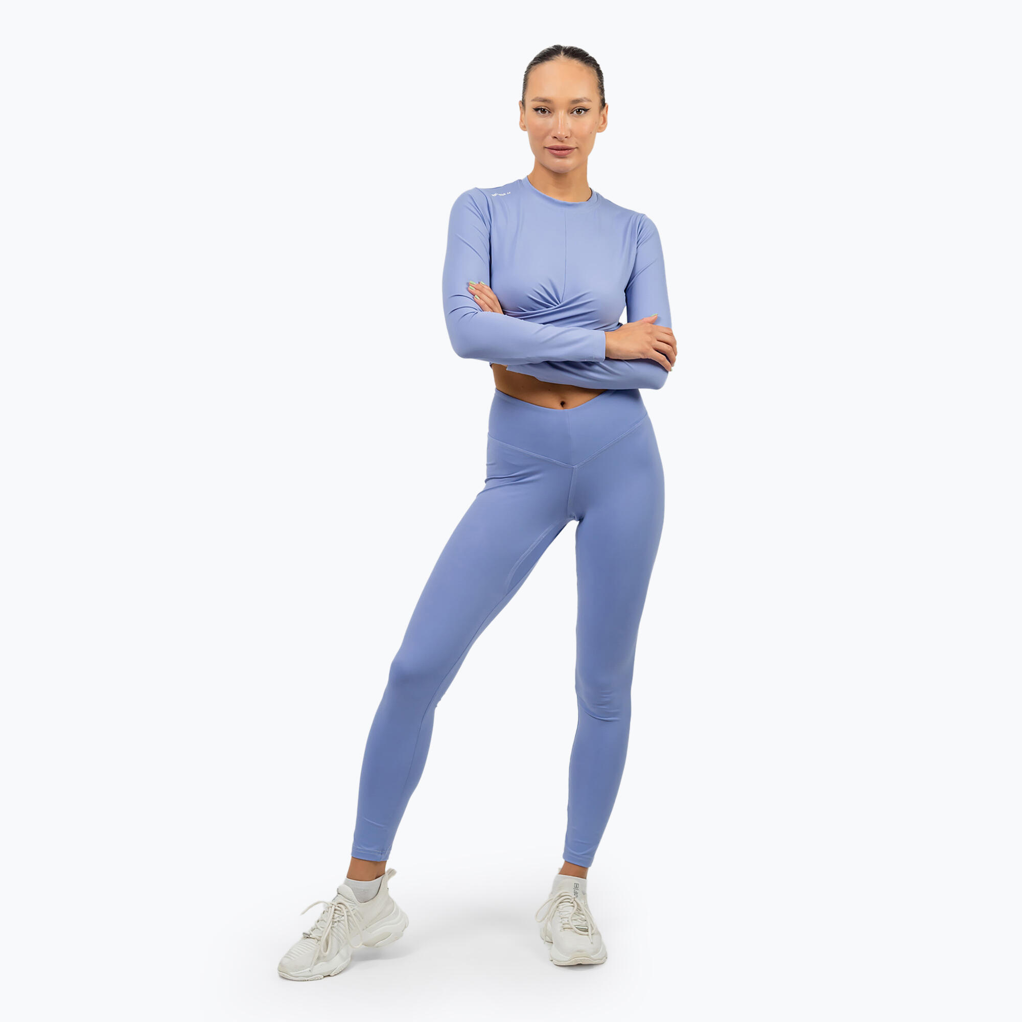 Top treningowy damski NEBBIA Elevated light purple