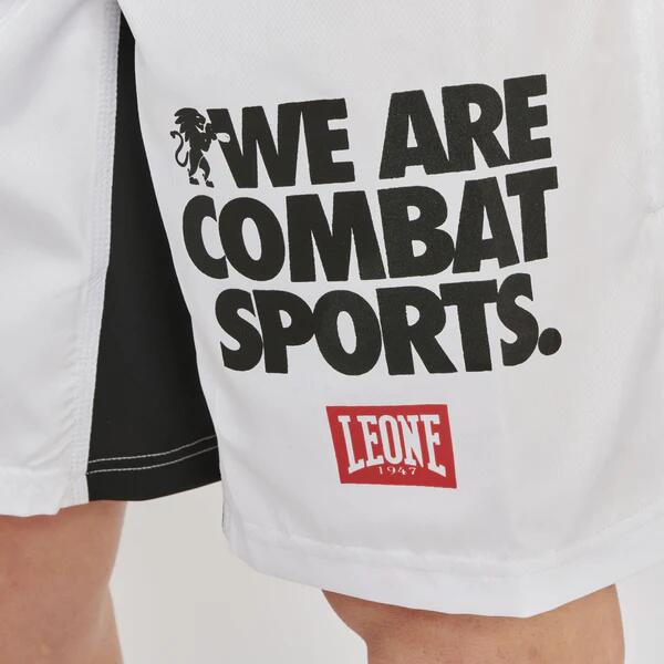Short Leone Logo Wacs Alb