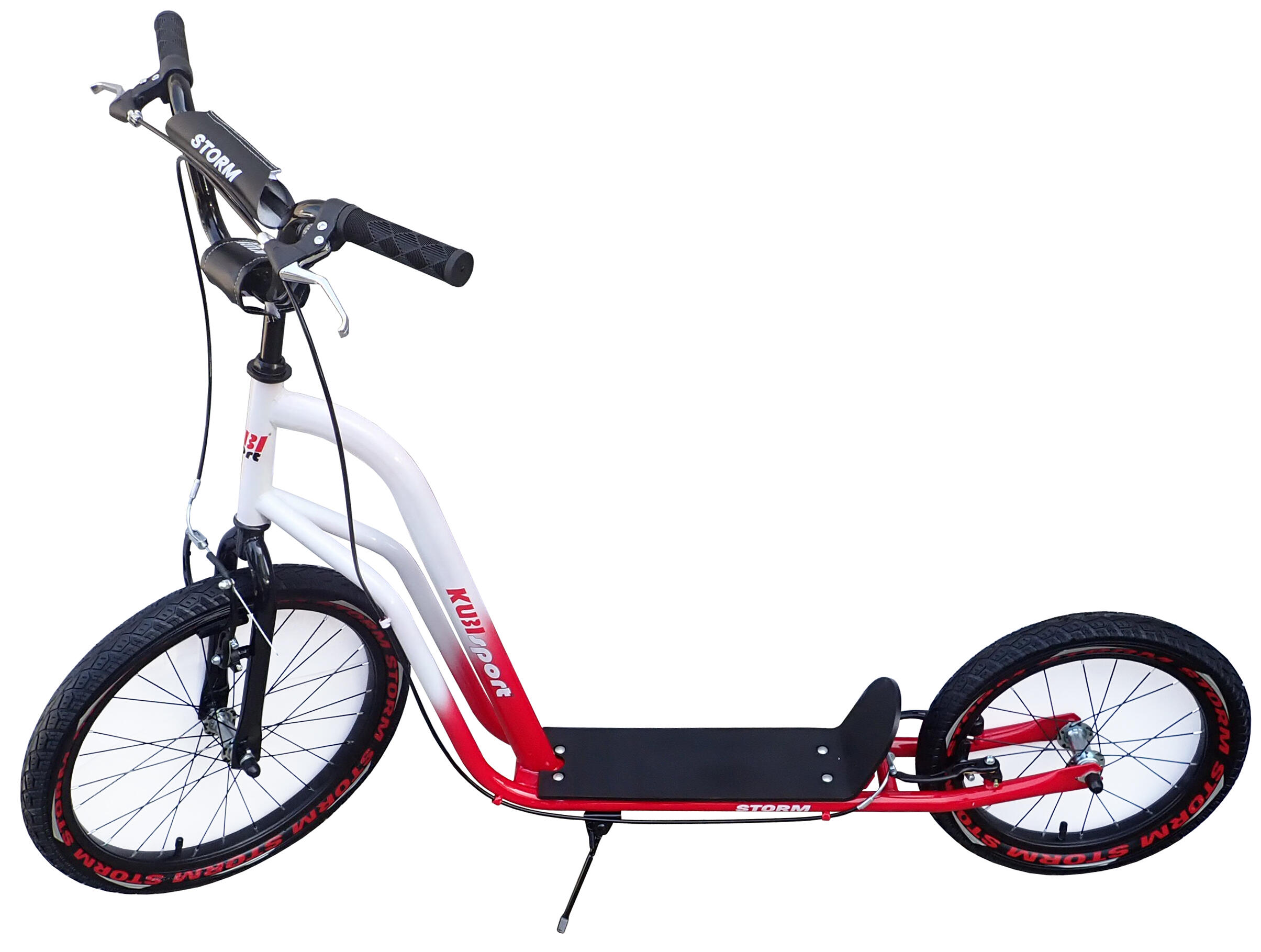 KUBISPORT Koloběžka Storm s nafukovacími koly 20/16"