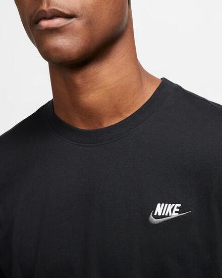 T-shirt uomo nike nero