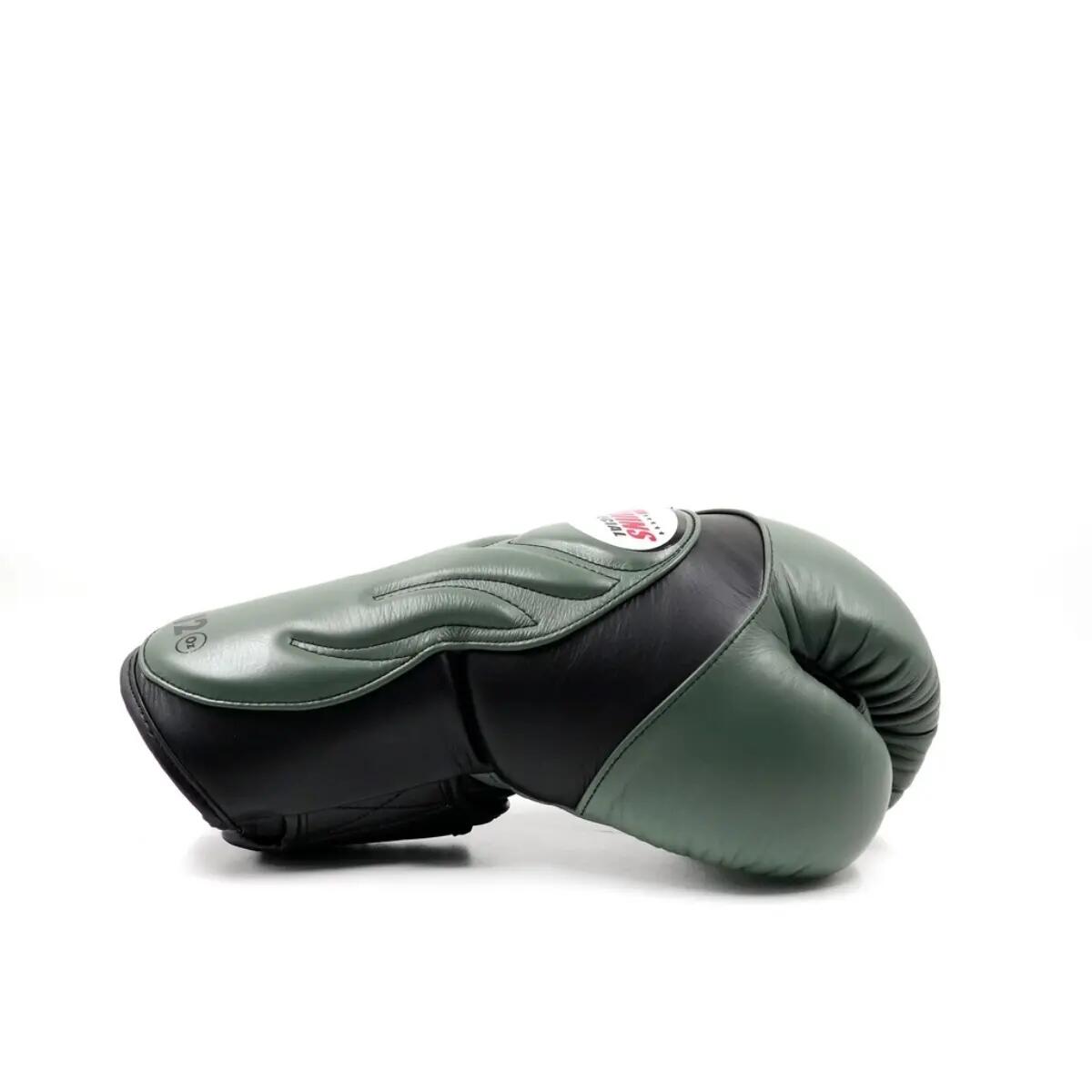 Boxhandschuhe Twins Deluxe BGVL6 Olive – 12oz 3/3
