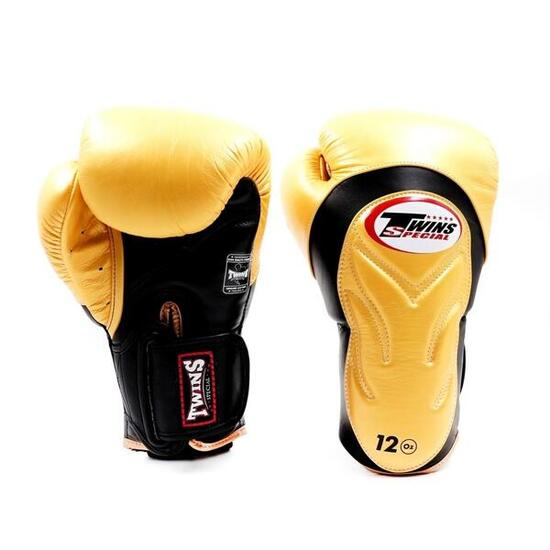 Guantoni boxe Twins Deluxe BGVL6 Nero Oro – 16oz