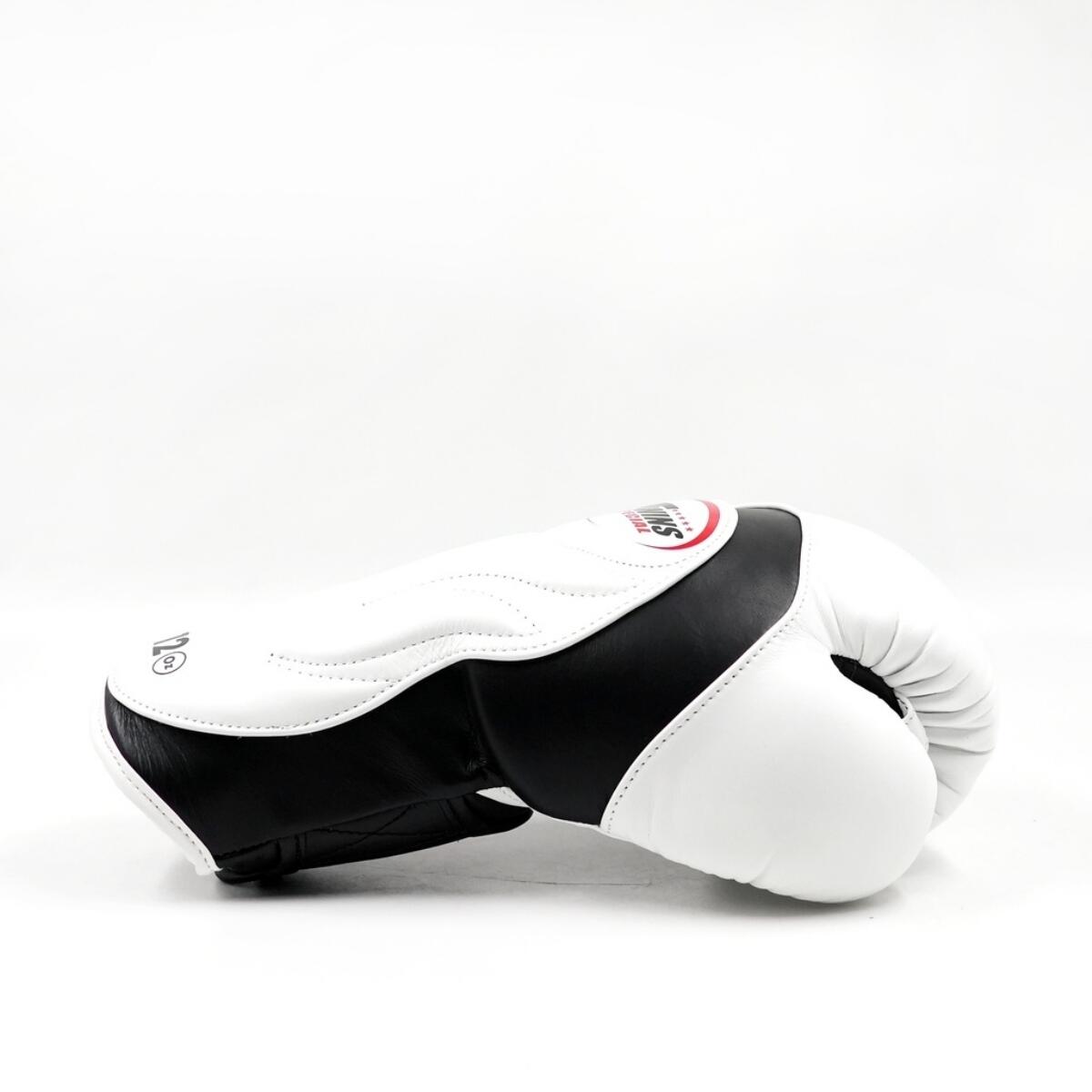 Gants de boxe Twins Deluxe BGVL6 Blanc – 12oz 3/3