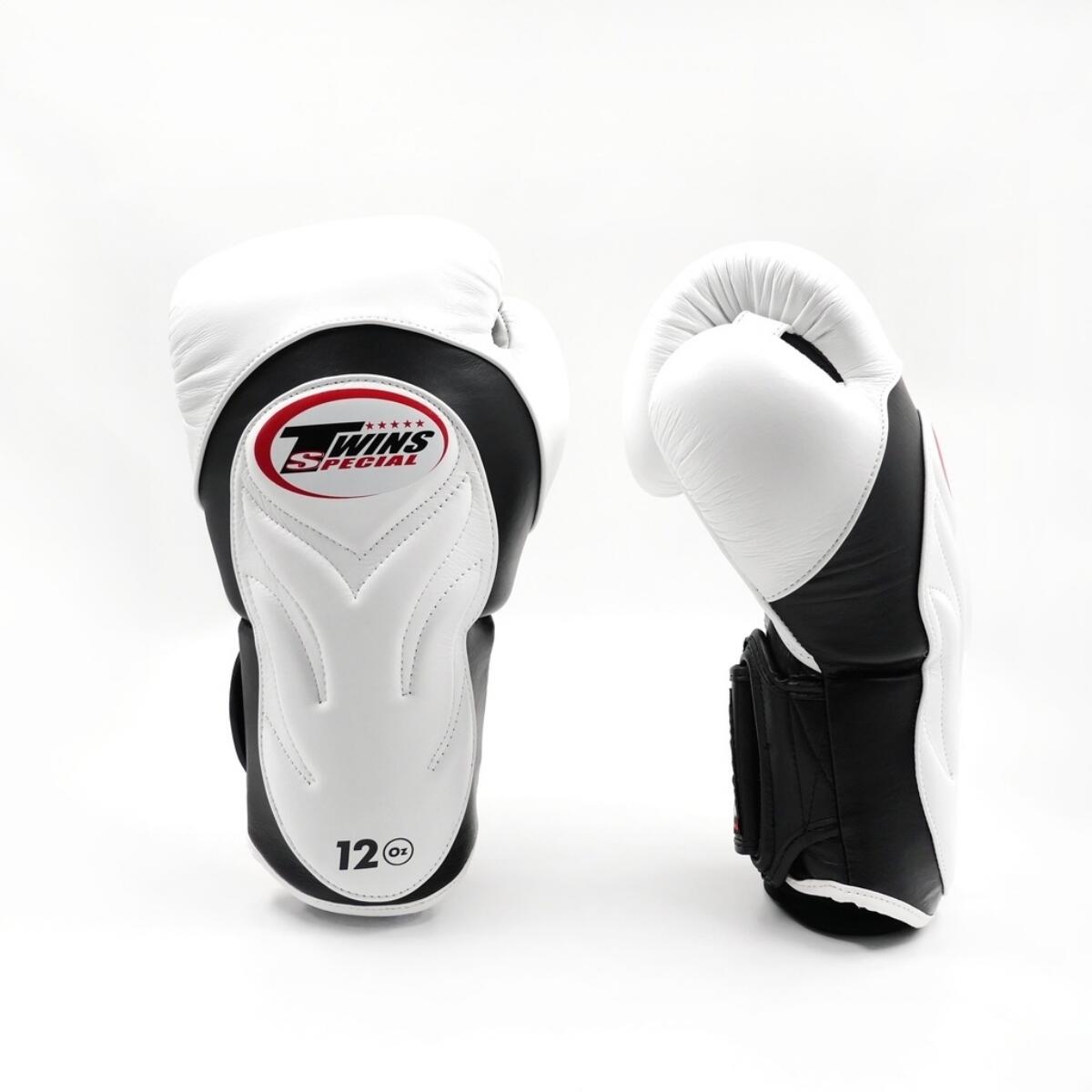 Gants de boxe Twins Deluxe BGVL6 Blanc – 12oz 2/3
