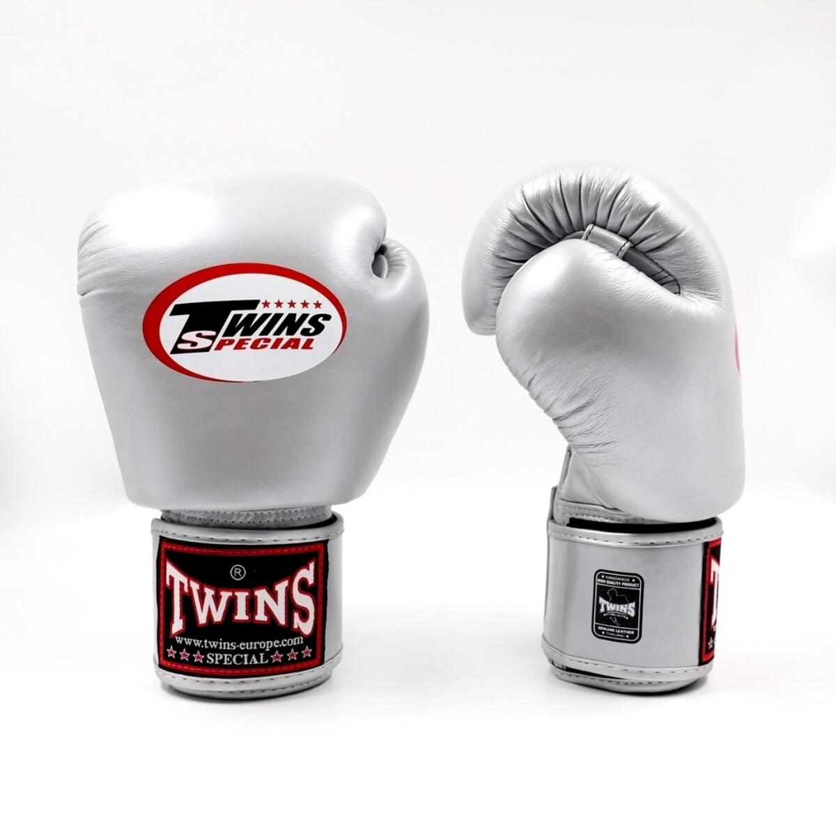 Gants de boxe Twins BGVL3 Argent – 16oz 2/3